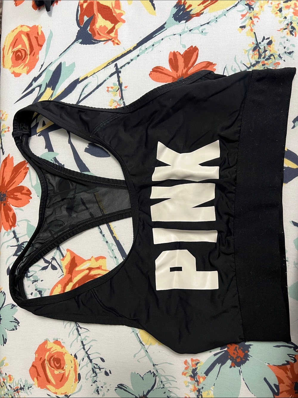 PINK Black Sports Bra